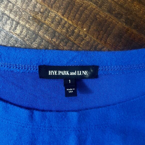 NWT Hye Park and Lune Blue Super Soft Pullover Size 1 - Picture 2 of 5